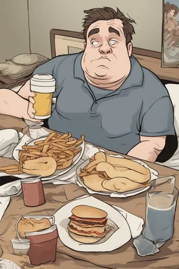 Belgium as the one greasy dude that is overweight, sweating, has dirty fingers, after eating Fast-Food, has stains on the bed due to chronic masturbation and a lack of hygiene.