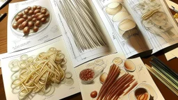 Analysis of Pasta Concept Sketches