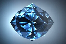 Blue raindrop on a big diamond, black backround , close up view, photo quality, ultra realistic