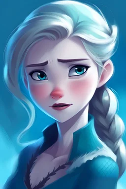 Elsa de la película Frozen