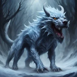 frost hellhound out of the abyss monstrous