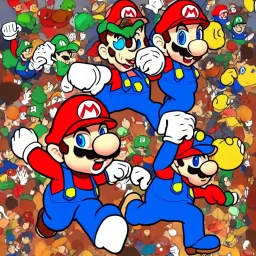 Super Mario, Anime