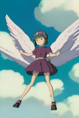 Loli Girl cyborg wings