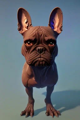 alien french bulldog musculature hulk body HD strong french bulldog hulk marvels Warcraft