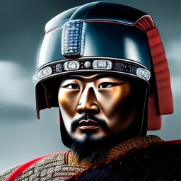 Ultra detailed fullbody Portrait in oil on canvas of medieval SAMURAI with armor,helmet,extremely detailed digital painting,ultrarealistic skin,intense stare, extremely detailed face, crystal clear eyes, mystical colors ,perfectly centered image, perfect composition, rim light, beautiful lighting,masterpiece ,8k, stunning scene, raytracing, anatomically correct, in the style of Simon Bisley and Ohrai Noriyoshi and robert e howard and Steve Jung and Wizyakuza and uncannyknack.