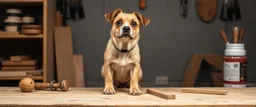 carpenter muffin dog
