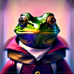 Badass frog warrior figure,close-up, soft lighting, polaroid,outdoors,macro lens, cinematic, unreal engine 5, 8k, hyper realistic. ambient lighting, elegant,hyperphotorealistic, epic composition,cinematic lighting, hyperphotomaximalist, masterpiece,epic composition, tilt shift blur, by japbun2-40