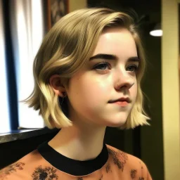 Kiernan Shipka pretty short hair