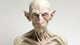Moises , sin pelo con mirada vaga y color de piel blanca