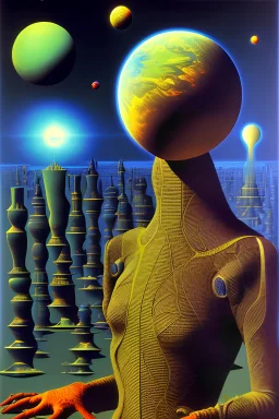 Rise of consciousness from earth Max Ernst