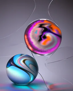 AI glass marble art realisticv2 surrealism 4k resolution