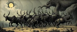 The Wild Hunt Norse Mythology for Smart People https://norse-mythology.org › th... · Oversett denne siden This spectral, nocturnal horde was the “Wild Hunt,” which was recorded in folklore all throughout ancient, medieval, and even early modern Europe.