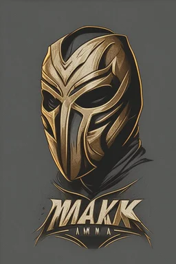 Masked man logo design