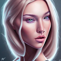 Marzia Kjellberg, painting, realistic