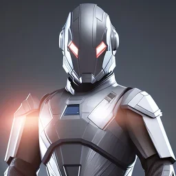 Cosmos super hero, gray costume,4k image, full body man