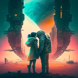 long distance love scifi