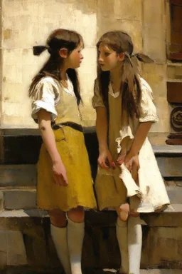 Carel Fabritius girls in budapest