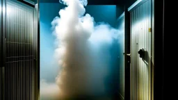 Generaling feels Logical/Efficiency/Order moderate smell of Sulphur Lit by Cold White, Electric Rods (Mechanical), Off, but can be easily reignited Iron, barred or locked door