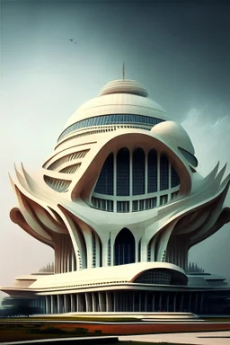 Futuristic building of Supreme Court of india