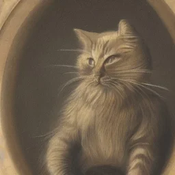 Portrait of a cat, extremely sharp detail, fined tuned sharp detail, realistic