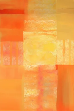 Sonic waves; Mixed Media Collage