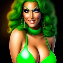 ultra detailed fullbody portrait of beautiful booty busty Terra, wearing skintight costume, extremely detailed digital painting, intrincate, extremely detailed smiling face,crystal clear Big Green eyes, in the style of adam hughes , mystical colors , perfectly centered image, perfect composition, rim light, beautiful lighting,8k, stunning scene, raytracing