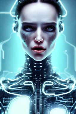 cyberpunk, glass body, women, portrai, open mouth, perfect skin, tron, cyborg , perfekt, real, dream, hr giger