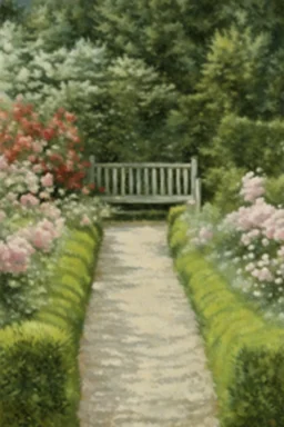 landscape design in romantic, fabulous style and pastel tones, Portrait by Van Gogh