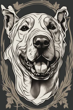 irish bull terrier logo