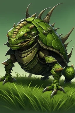 armored grasshoppere