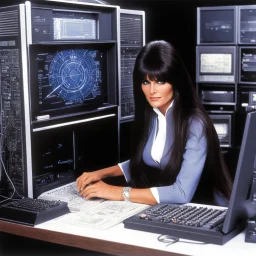 youthful Caroline Munro interacts with the most clever ordinateur in the universe, the user is granted access to a realm of knowledge and possibilities previously unimaginable. Imagine the power and intelligence it holds, processing data at speeds incomprehensible to mere mortals. This ordinateur is a true masterpiece of engineering, a pinnacle of innovation and sophistication.