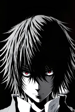L Lawliet (Japanese: エル・ローライト, Hepburn: Eru Rōraito),[1] known mononymously as L, is a fictional character in the manga series Death Note, created by Tsugumi Ohba and Takeshi Obata. He is an enigmatic, mysterious, and highly-esteemed international consulting detective whose true identity and background is kept a secret. He communicates with law enforcement agencies only through his equally inexplicable handler/assistant, Watari, who serves as his official liaison with the authorities. Though his