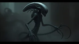 Biomorphic Biomechanical Alien Queen by Giger