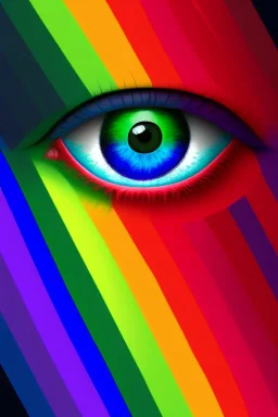 rainbow eyes