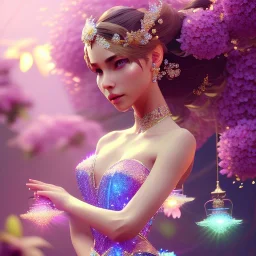 floral arch, sparkle, luminous, ultra high definition, ultra sharp focus, unreal engine 5, extremely sharp detail, colorful, intricate,ornate