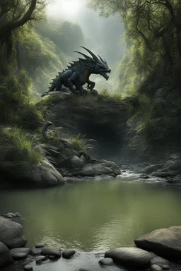 [very impressive high res masterpiece in Kodak Eastman 5247, scene by László Krasznahorkai] GODLY DRAGONHunger gnawed, a primal need,'Till an oasis I found, its sweet waters I drank with greed.Refreshed, but still unsure of my rightful place,I sought shelter, away from prying eyes and alien grace.Wandering these dunes, a mystery unbound,Visions and memories, swirling all around.What forces brought me to this alien ground?A soulful lament, my heart's resound.
