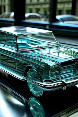 Glass car