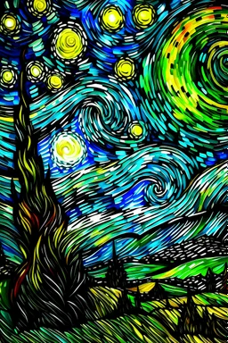 van gogh noche estrellada