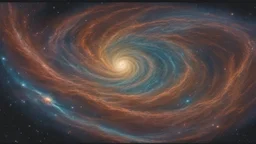 "Envisage a luminous, comic style backdrop of a swirling, effervescent galaxy. This interstellar panorama unfolds around an intriguing centerpiece: a hyper-detailed, colossal cerebrum, symbolizing the infinite potentials of the human mind. Light-years of pulsating stars, vibrant nebulae, and streaking comets interweave with neural pathways, creating a visually stunning fusion of art and science."