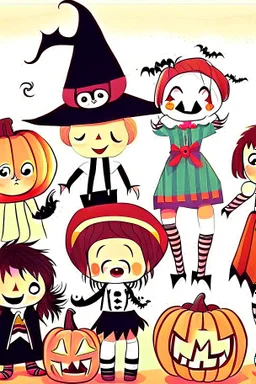 A very jolly and cute halloween