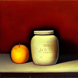 still life jar