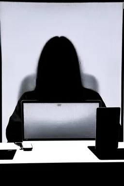solana king liquidation flush shadow face in a dark room looking at computer oracle of delphi seeing the future in the style of surrealism black and white