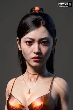 Ultra Realistic image, 25 years old woman, Madrid, portrait, small complexion, natural small busty, traditional Japanese body tattoo, jakuza style, put traditional Japanese mask, vibrant color, highly detailed, art stations, concept art, smooth, unreal engine 5, god rays, ray tracing, RTX, lumen lighting, ultra detail, volumetric lighting.