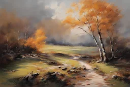 bright landscape painting by John singer sargeant painting