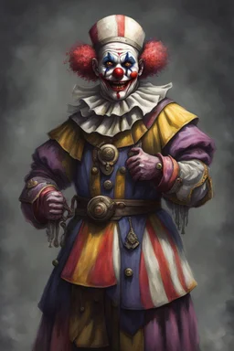 clown cultist medival times captain chief bandid