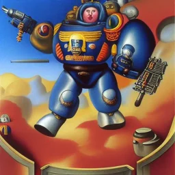 Fernando Botero, space marine