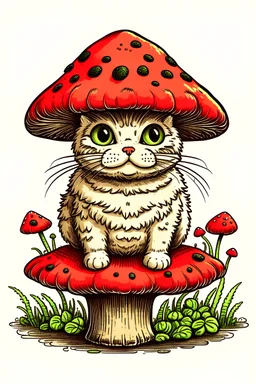 mushroom cat