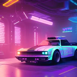 cyberpunk truck,cyberpunk 2077,center composition, ultra realistic,shiny, smooth, studio quality, octane render, Surrealism, Triadic colour scheme,glow-stick, ambient lighting,nightclub lighting, polaroid, 100mm, --ar 1:1 --v4