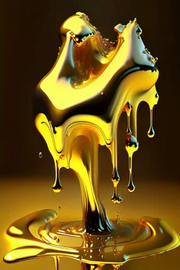 Melting Gold antigravity