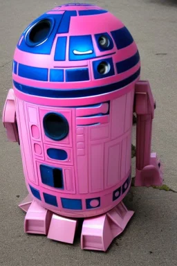 Pink r2d2